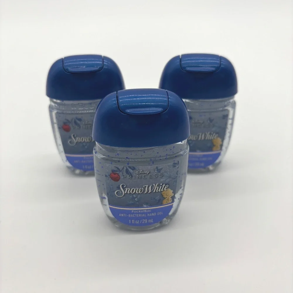 Bath Body Works Disney Snow White Hand Sanitizer 1oz Blue 3-Pack Lot